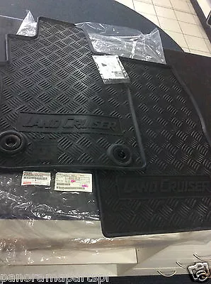 Toyota Landcruiser 70 Series New Genuine Floor Mats Front Rubber From Aug 2012>  • $53.75